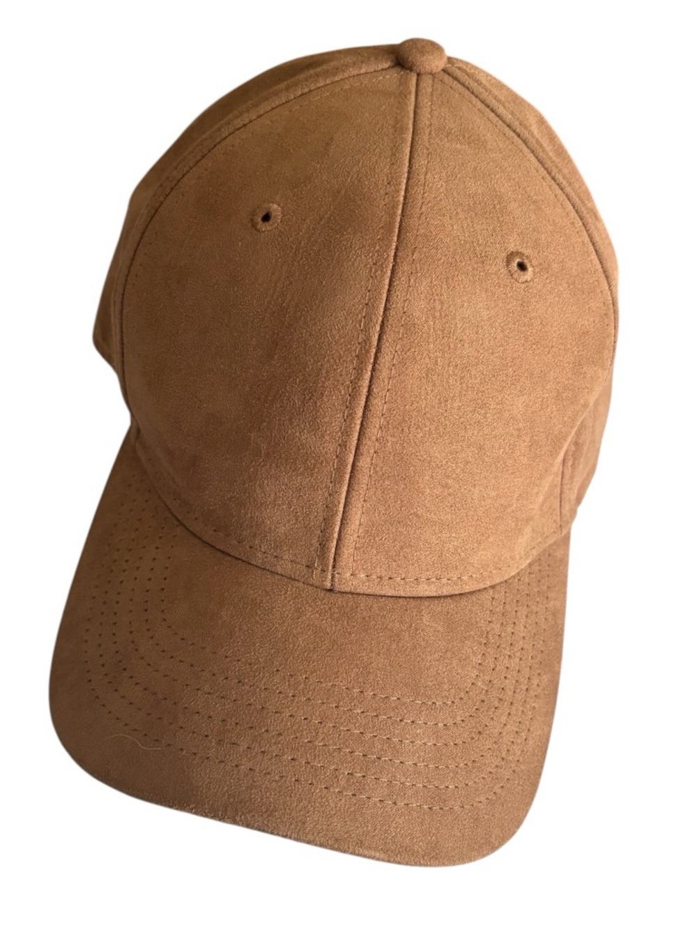 Goodfellow & Co Tan Suede-Look Baseball Cap